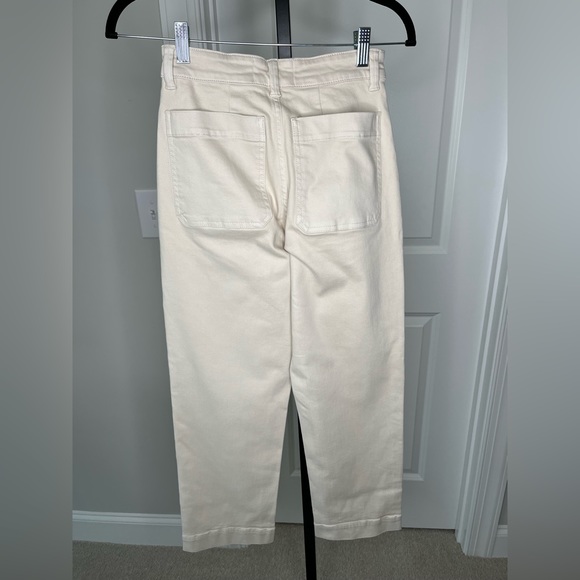NWT EVERLANE The Straight-Leg Crop Pant in Stone, Size 0, 00 - Picture 9 of 11